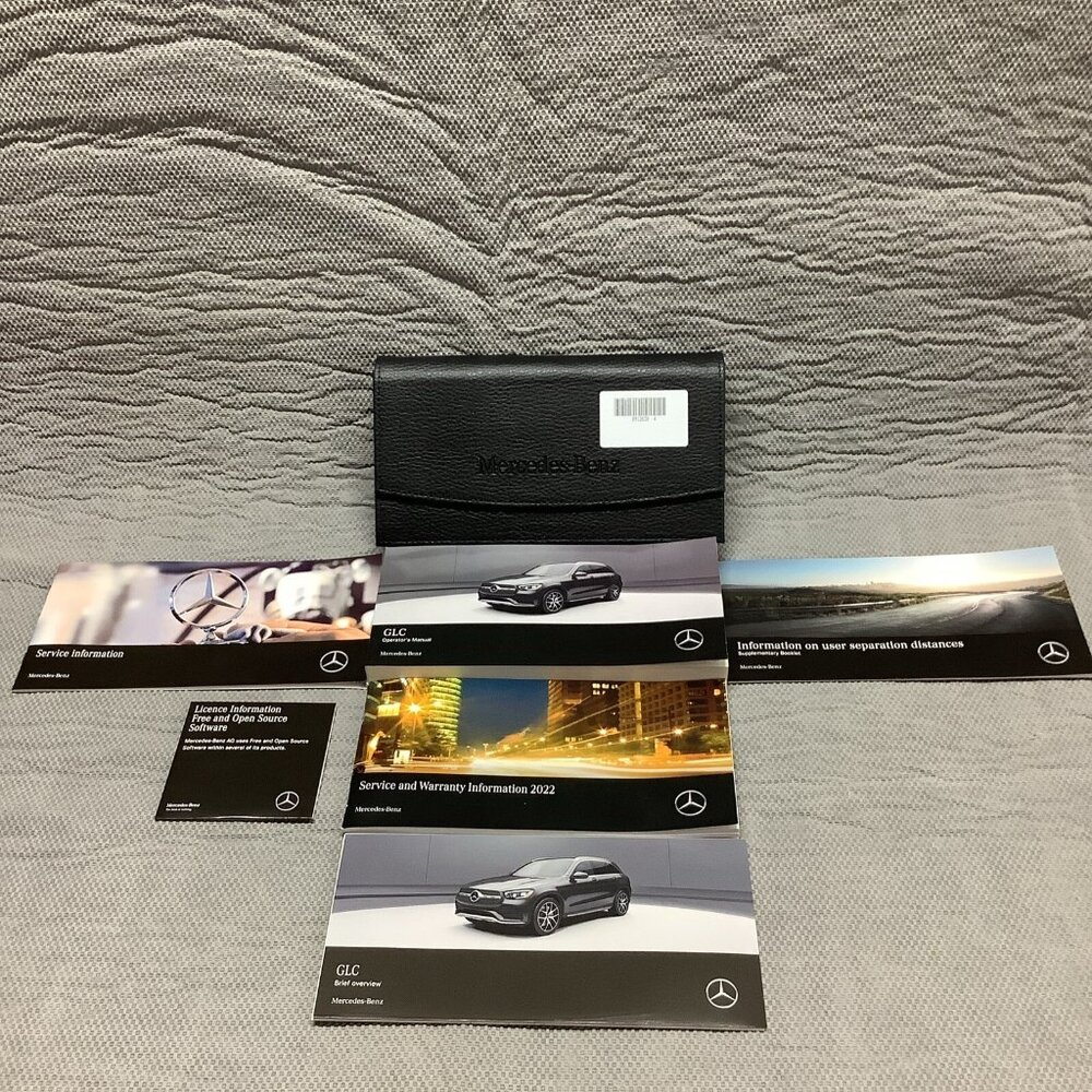 2022 Mercedes Benz GLC AMG Owners Manual Users Guide Book 23 OEM#253 584 1015